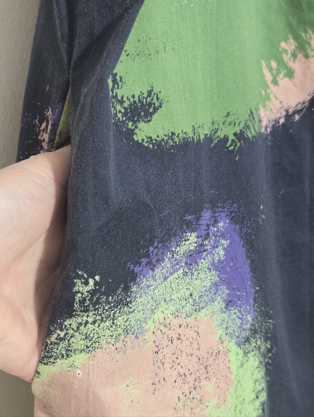 Marimekko Finland Sleeveless Shift Dress Blue Abstract Print Cotton EU 36 Y2K - Picture 4 of 12